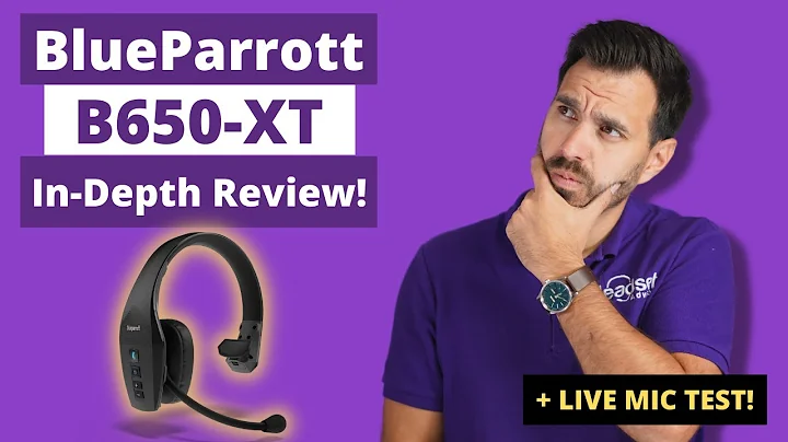 BlueParrott B650-XT Review! + Live Mic Test!