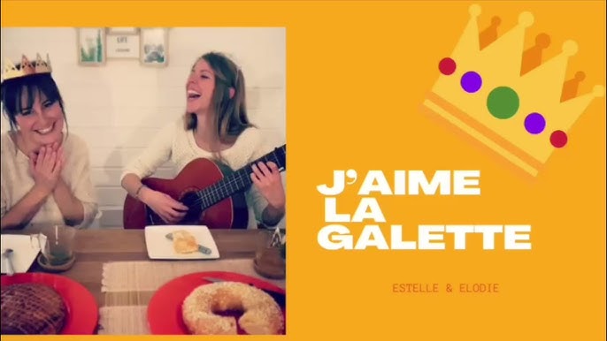 J'aime la galette : une comptine sur l'Épiphanie en pictogrammes