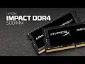 3200MHzまで自動的にオーバークロックされるDDR4 SODIMMメモリ  – HyperX Impact