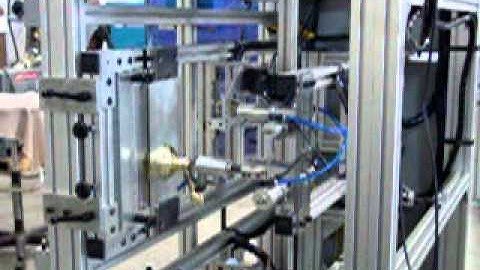 Cyclic product testing machine, view 1
