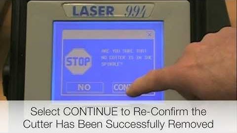 Bianchi Laser 994 - Cutter Change