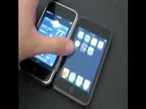 iPod touch vs iPhone Safari Loading, Body Comparison