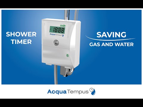 Shower timer with water shut off Acqua Tempus - saving gas and water - - Every drop counts