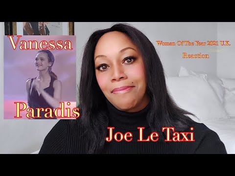 Vanessa Paradis Joe Le Taxi Live - Woman Of The Year 2021 Uk Reaction