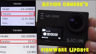SJCAM SJ6 legend firmware update || Hindi