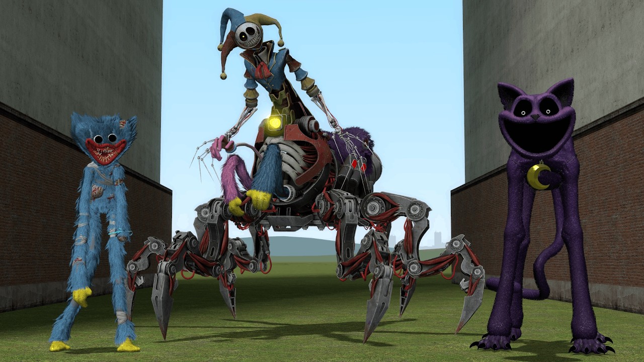 Surviving The Prototype, CatNap & Huggy Poppy Playtime Chapter 5 | Garry's Mod