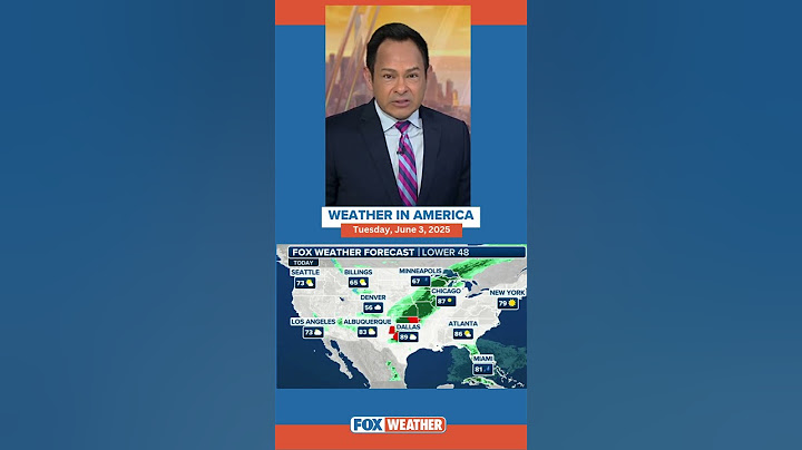 Weather in America: June 3, 2025