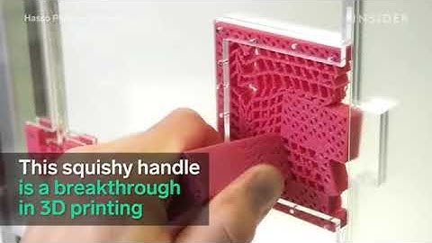 This 3D-printed metamaterial is flexible, unlike other 3D-printed things.
