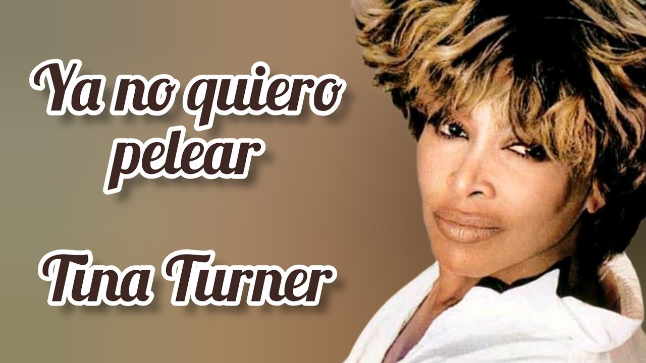 I Don't Wanna Fight - Tina Turner (Subtítulos en español) - YouTube