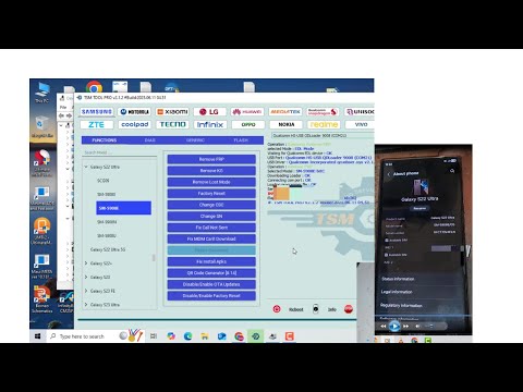 Samsung Galaxy S22 Ultra S908E FRP/Google Lock Bypass With Free TSM-Tool Pro - s22 ultra frp bypass