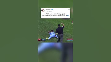 Thumbnail of POV: when a routine popup becomes an acrobatic masterpiece🥶… #mlb #baseball #shorts #shortsfeed