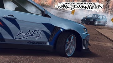 NFS MW | Earl | Blacklist 9 | The police are destroying me. | 39% Full Gameplay | [4Kᵁᴴᴰ60ᶠᵖˢ]