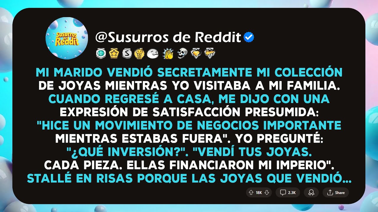 Mi Marido Vendió Secretamente Mi Colección de Joyas. 