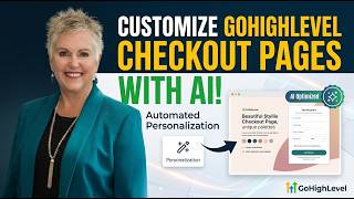 GoHighLevel Checkout Page Customization with AI Prompts | GHL AI Tutorial | Debbi Starr