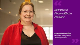 How Does a Divorce Affect a Pension?