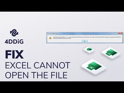 【2022】Excel cannot open the file because the file format or file extension is not valid| 6 Fixes