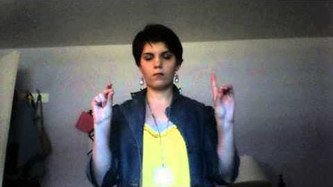 Lesson #9 Sign Language Assignment #1 #2