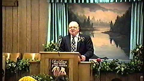 Reverend Kenneth Stubbs Preaching