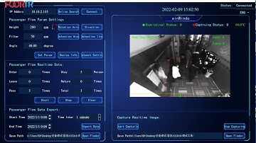 Summary of binocular people flow accuracy test