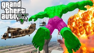 GTA 5 МОД HULK - ХАЛК НАПАДАЕТ НА ГОРОД !!! GTA 5 МОД HULK - ХАЛК НАПАДАЕТ НА ГОРОД !!!