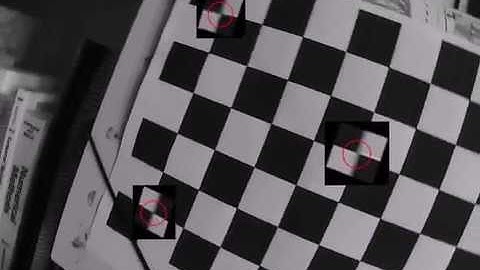 MonoSLAM Template features tracking