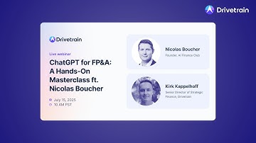 How to use ChatGPT for FP&A: Masterclass with Nicolas Boucher