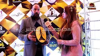 الفنان وائل العوني نجم مسرح مصر  من داخل مهرجان ومسابقة miis Nile