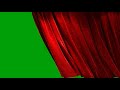 RED Curtain Green Screen Video