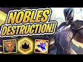 WINNING WITH NOBLES AT HIGH ELO?! | TFT | Teamfight Tactics | League of Legends Auto Chess