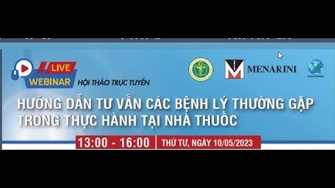 Các bệnh lý thường gặp tại nhà thuốc