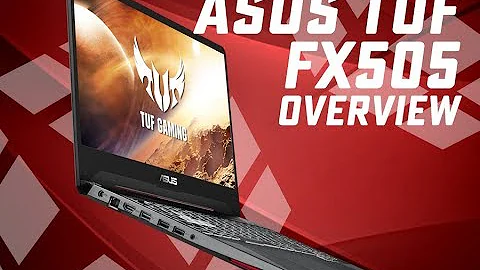 ASUS TUF FX 505: Leistungsstarker Gaming-Laptop mit robustem Design