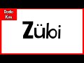 Dont delete this zubi alphabet song my first conlang