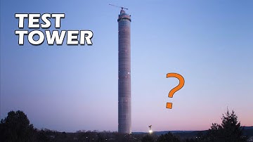 HIGHSPEED Elevator Test Tower Construction - CINEMATIC TIMELAPSE 4K