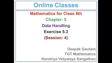 Data Handling | Chapter 5 | Exercise 5.3 | Chance & Probability | Class 8th | Mathematics(Session 4)