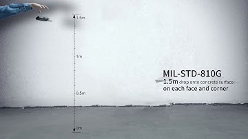 Hytera Multi-mode Advanced Radio Series | Extreme Durability Test 1 DROP TEST