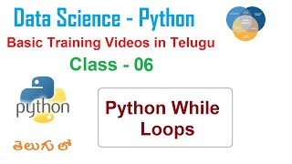 How do you write a while loop in Telugu | While loop in Python | VLR Training Class - 06