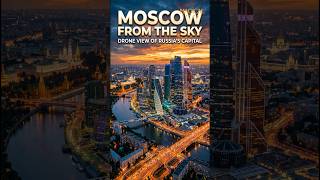 Moscow From The Sky 🇷🇺 | Stunning Drone Views of Russia’s Capital | 4K UHD