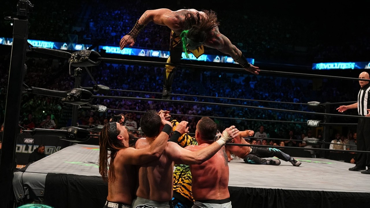 Jurassic Express vs The Young Bucks vs ReDragon Revolution 2022 Highlights