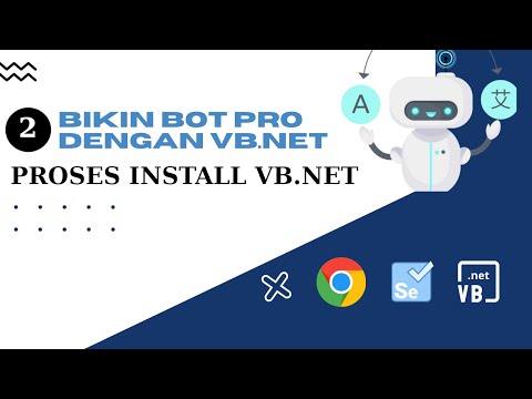 Tutorial Bikin BOT Proffesional untuk Web Automation dengan  VB NET Dan Selenium | Proses Instalasi