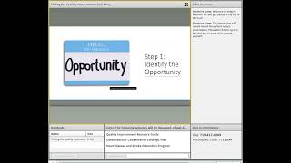 Telling the Quality Improvement (QI) Story