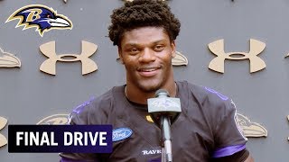 Lamar Jackson Set to Play in First NFL Game | Ravens Final Drive