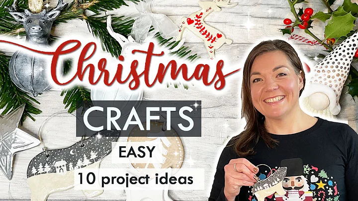 10 CHRISTMAS CRAFT IDEAS - DIY christmassy decorations and gifts *BEST
