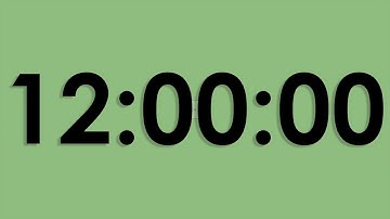 12 Hour Timer | 12 hours timer 12h Timer  12 hour Countdown 1200 Stunden Countdown Timer