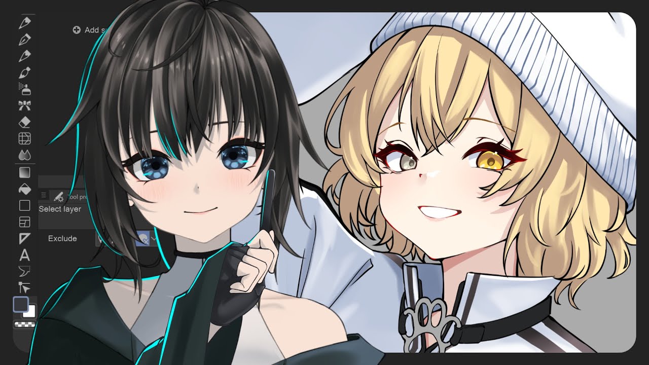 绘画直播 / 默認 ch. | MYViki
