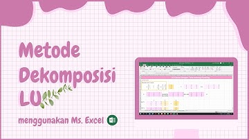 Metode dekomposisi LU dengan pivoting - Metode Numerik