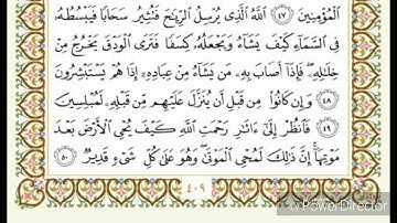 سوره الروم من الايه ٤٨ : ٦٠ للشيخ وليد جابر