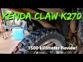 Kenda claw k270 1500 kilomtres dessai  dr650