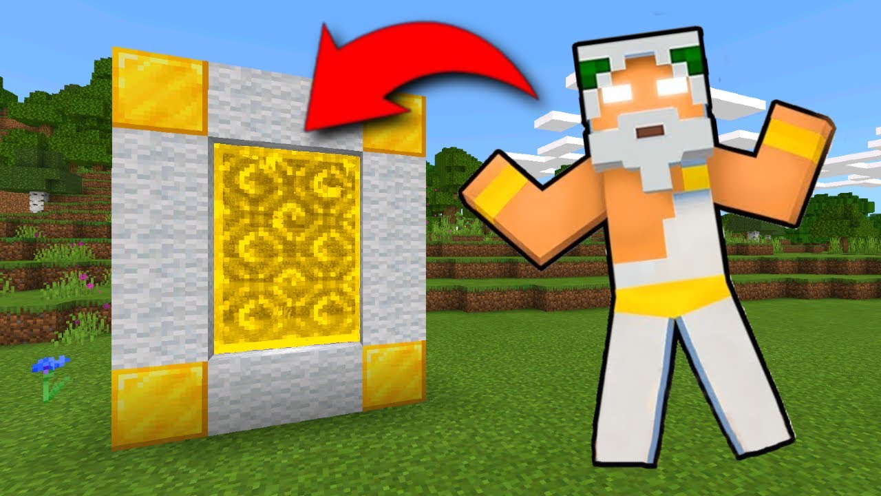 How To Make A Portal To The GOD Dimension in Minecraft!!! YouTube