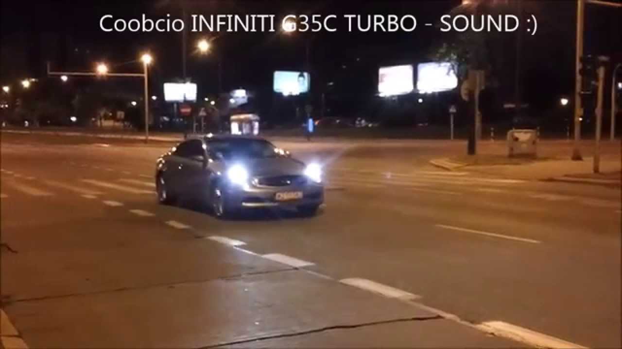 Coobcio INFINITI G35C TURBO Sound Test 2