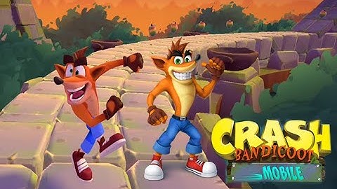 CRASH BANDICOOT MOBILE (Android, iOs) ENDLESS RUNNING GAME